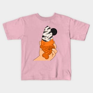 Taiyaki ice cream Kids T-Shirt